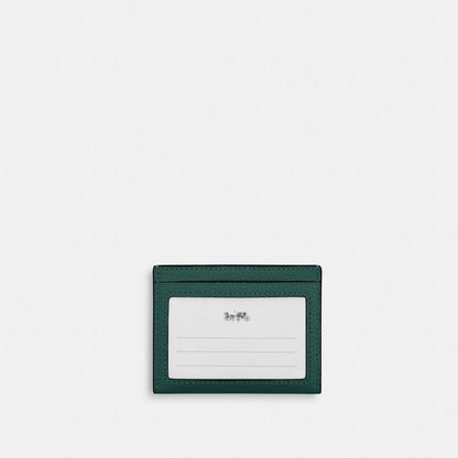 Slim Id Card Case In Signature Camo Print