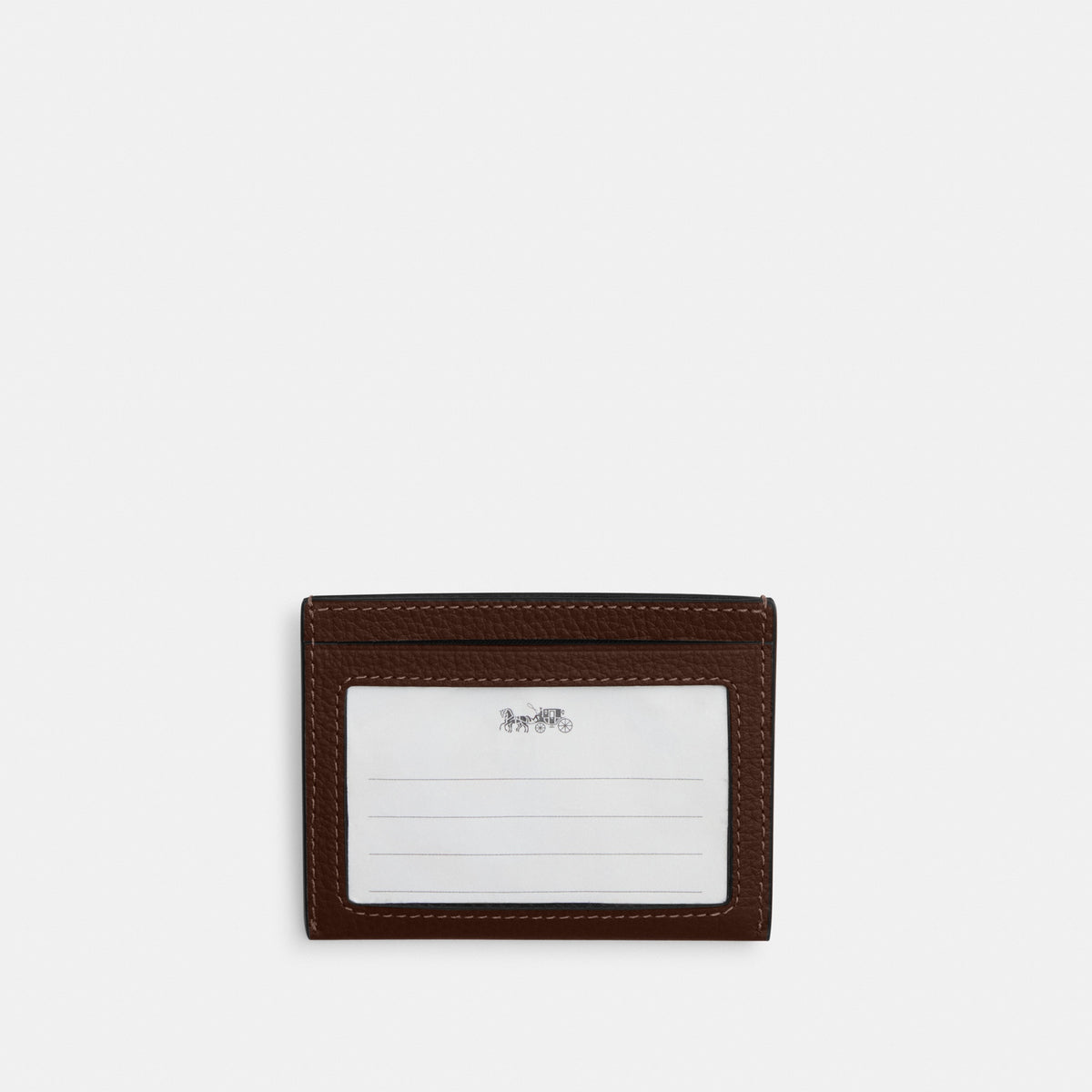 Slim Id Card Case In Signature Camo Print