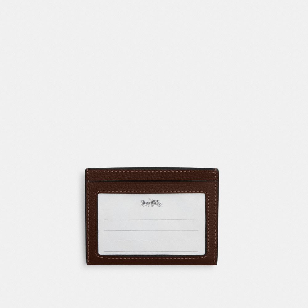 Slim Id Card Case In Signature Camo Print