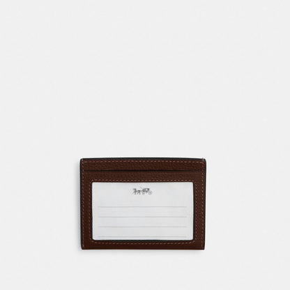 Slim Id Card Case In Loved Leather