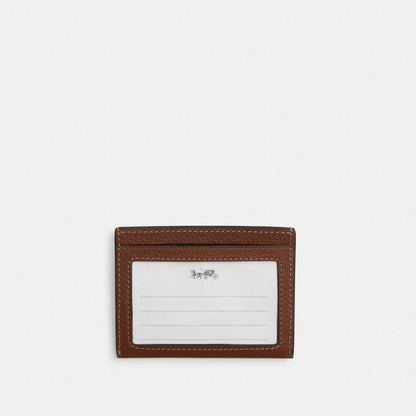 Slim Id Card Case In Loved Leather