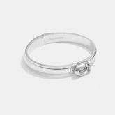 Sculpted Signature  Hinged Bangle