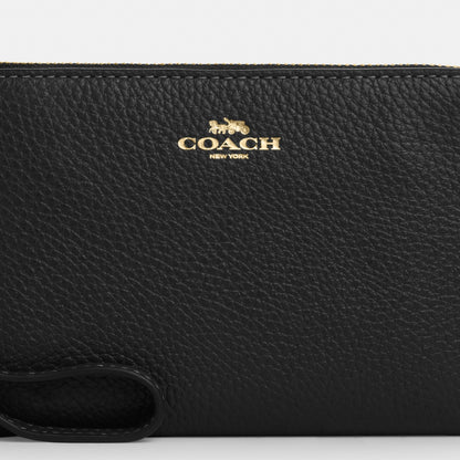 Corner Zip Wristlet