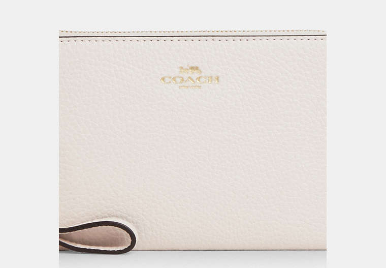 Corner Zip Wristlet