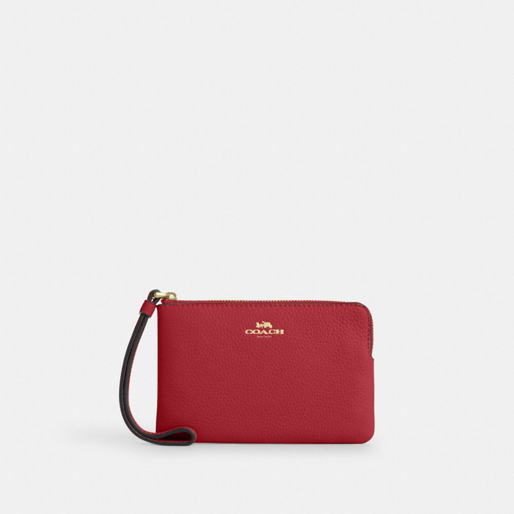 Corner Zip Wristlet
