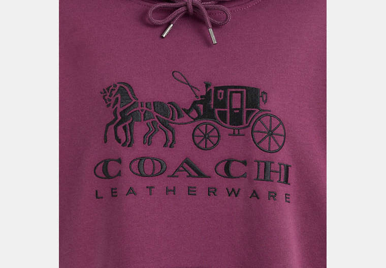 Restored Horse And Carriage Hoodie In Organic Cotton