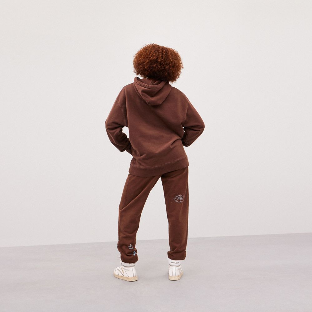 Hoodie With Coachtopia Creatures Print