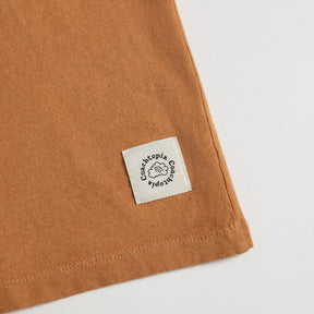 Relaxed T Shirt With Flower Pot Print