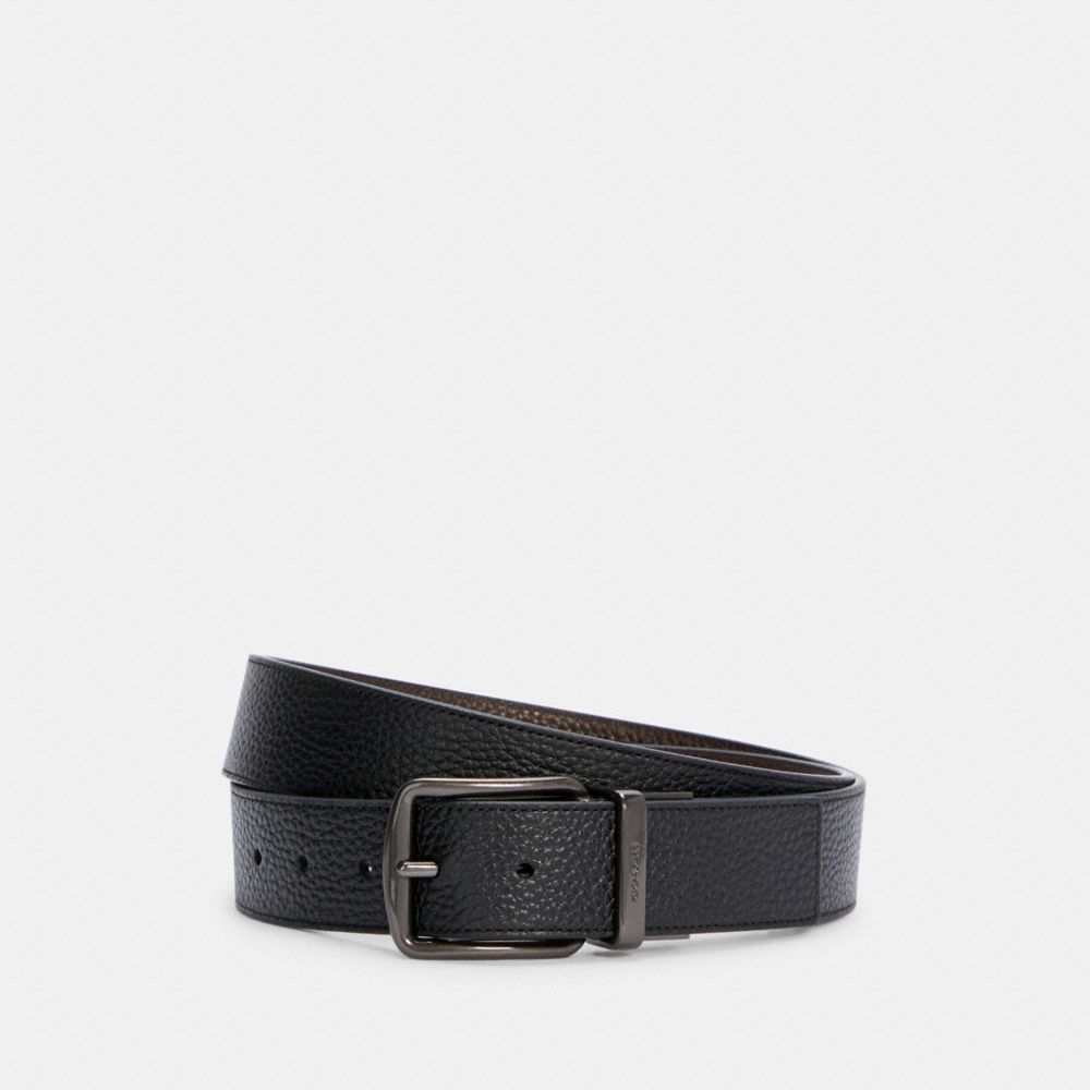 Boxed Harness Buckle Cut-To-Size Reversible Belt, 38 Mm