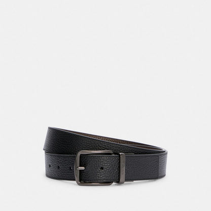 Boxed Harness Buckle Cut-To-Size Reversible Belt, 38 Mm