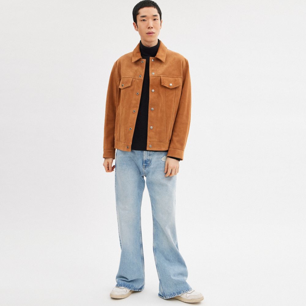 Suede Leather Jacket