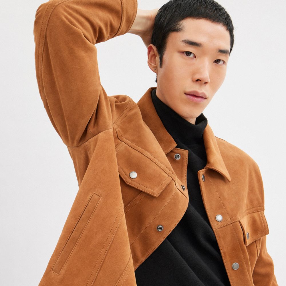 Suede Leather Jacket