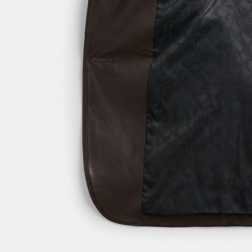 Leather Blazer