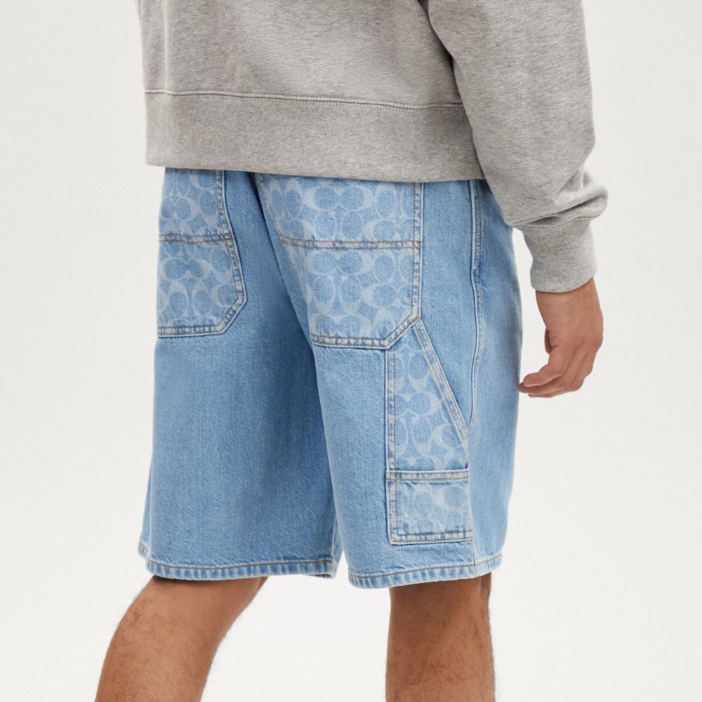 Signature Denim Shorts