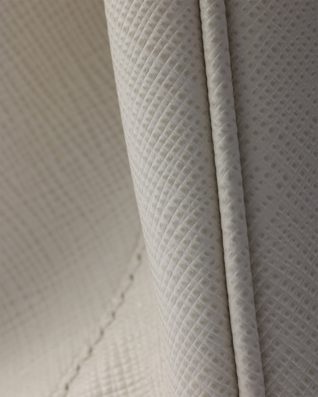 Prada Mini Galleria Saffiano Leather Tote in White