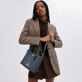 Disney X Coach Willow Tote Bag 24 With Donald Duck