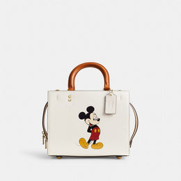 Disney X Coach Rogue Bag 25 With Mickey Mouse