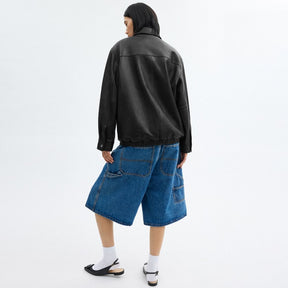 Oversized Leather Jacket