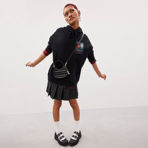 Mini Ergo Bag In Upcrafted Zippers