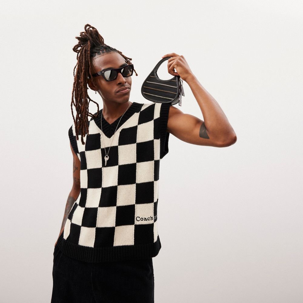 Mini Ergo Bag In Upcrafted Zippers