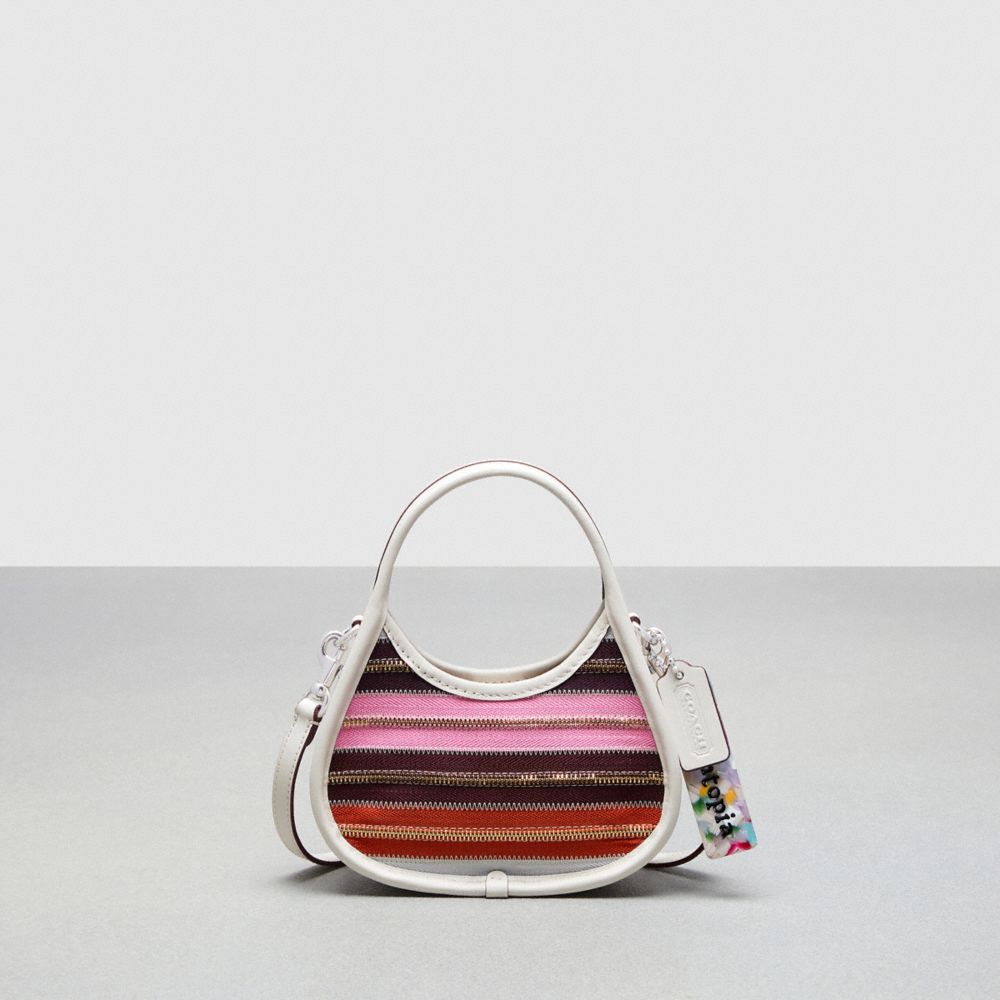 Mini Ergo Bag In Upcrafted Zippers