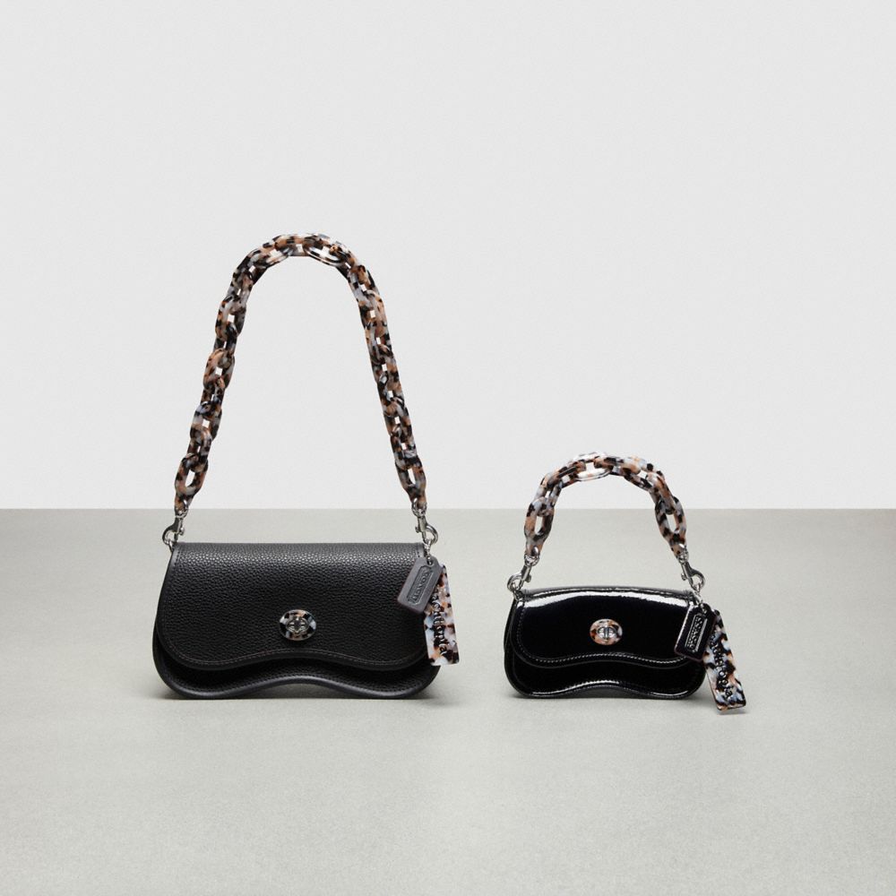 Mini Wavy Dinky Bag In Coachtopia Leather