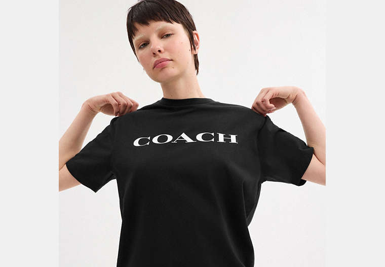 Coach T-Shirt In Organic Cotton