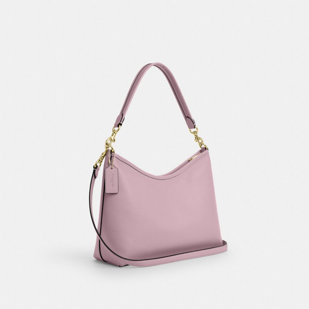 Laurel Shoulder Bag With Pockets In Loved Leather