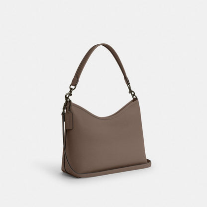 Laurel Shoulder Bag With Pockets In Loved Leather