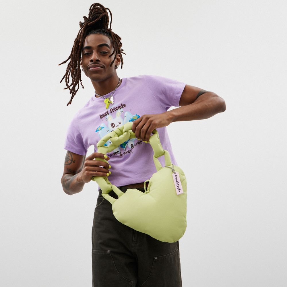 Coachtopia Loop Puffy Heart Bag