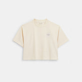 Garment Dye Cropped T Shirt