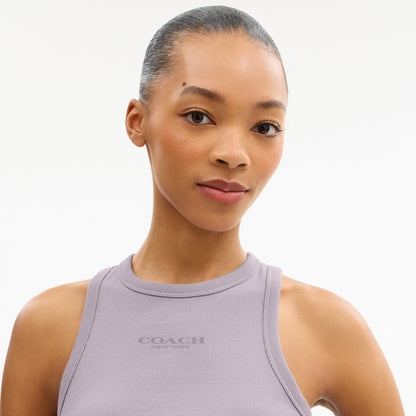 New York Ribbed Tank Top