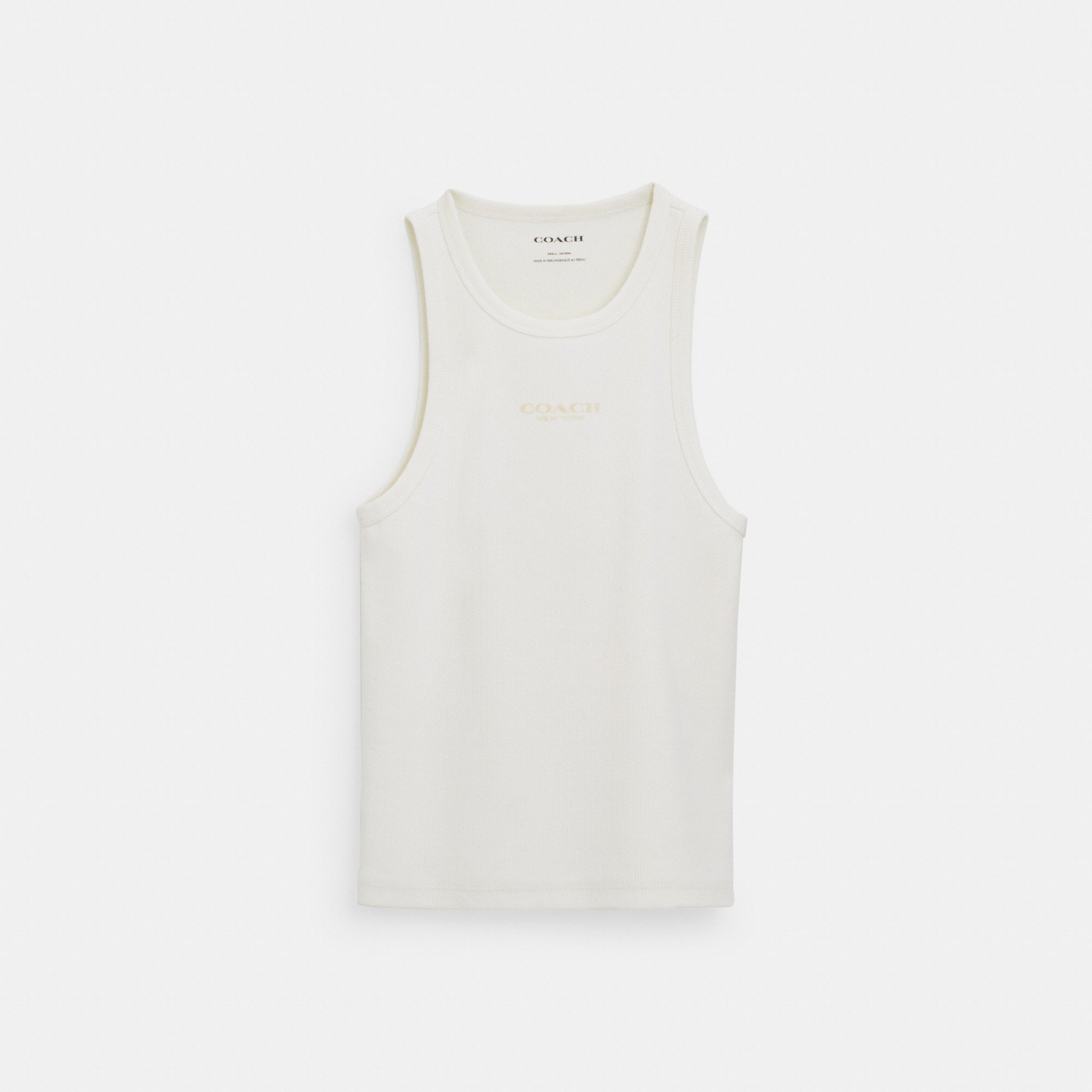 New York Ribbed Tank Top