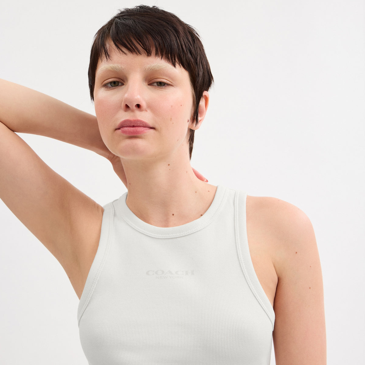 New York Ribbed Tank Top