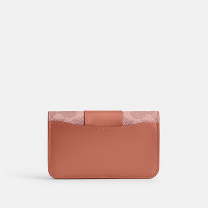 Essential Slim Card Case In Signature Canvas