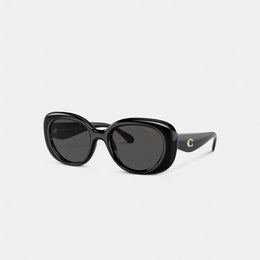 C Hardware Round Sunglasses