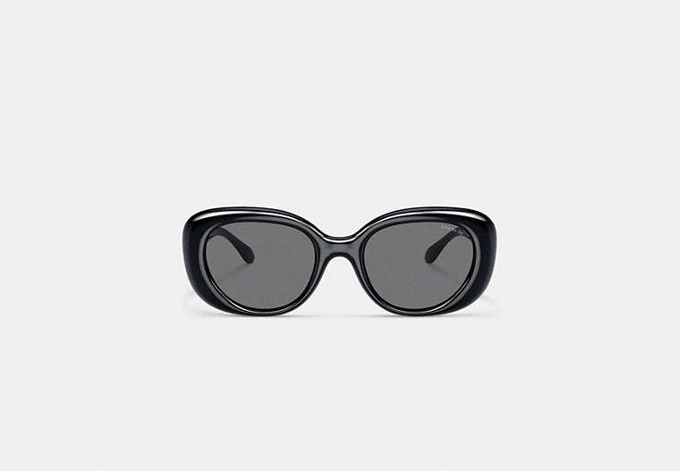 C Hardware Round Sunglasses