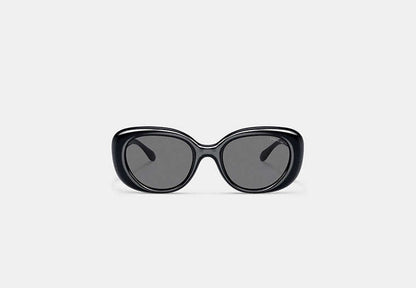 C Hardware Round Sunglasses