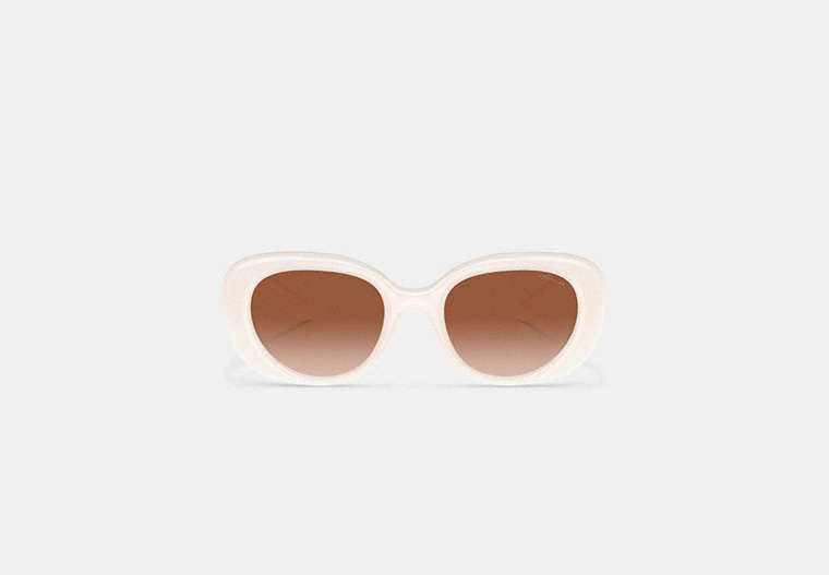 C Hardware Round Sunglasses