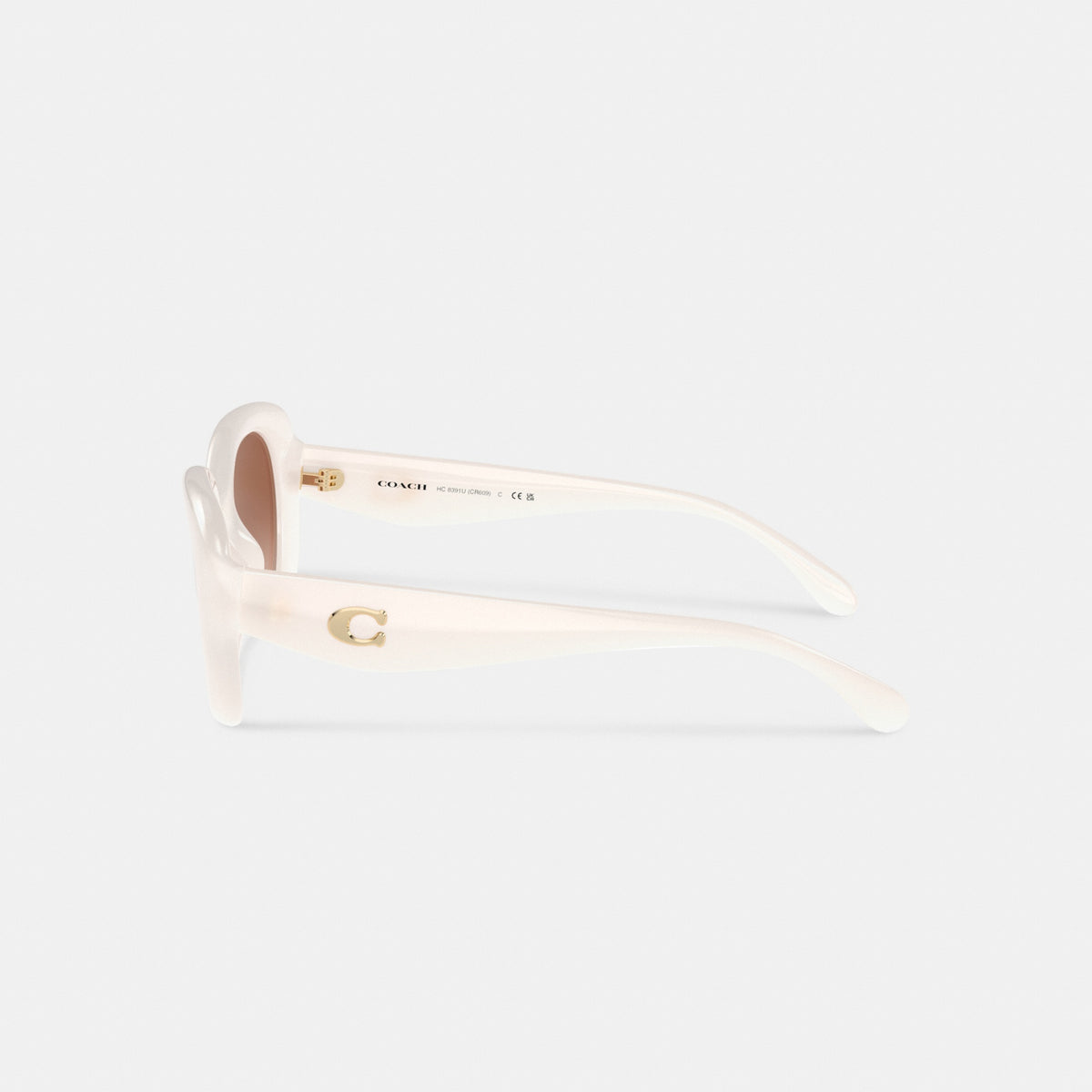 C Hardware Round Sunglasses