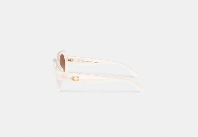 C Hardware Round Sunglasses