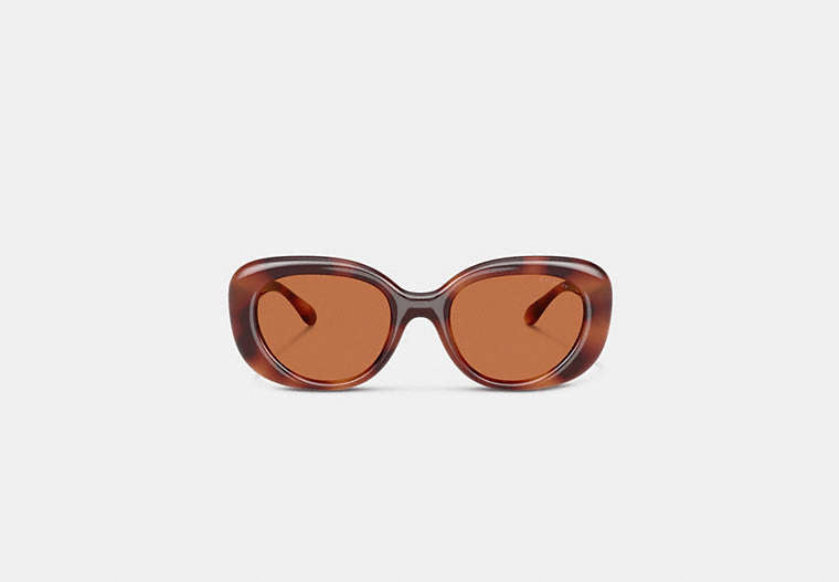 C Hardware Round Sunglasses