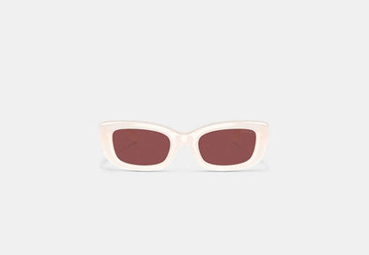 C Hardware Narrow Rectangle Sunglasses