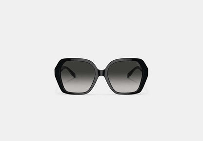 Signature Ombré Geometric Square Sunglasses