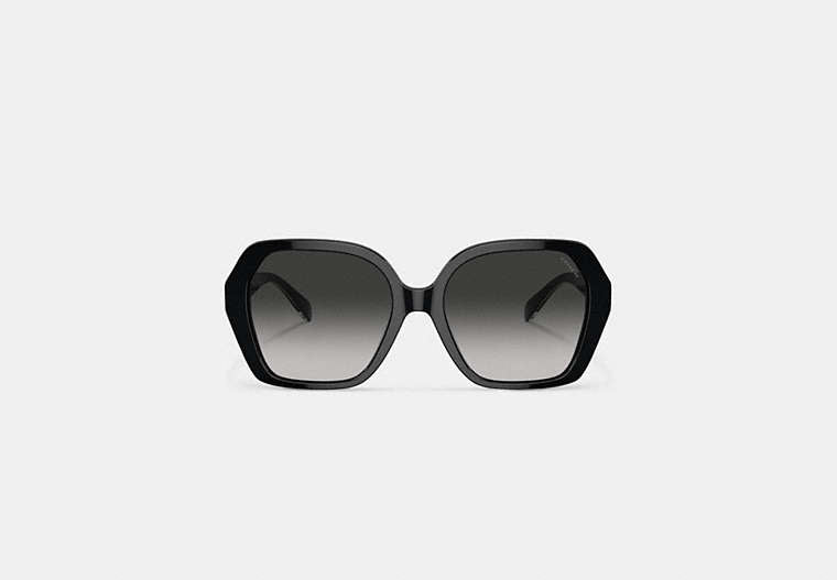 Signature Ombré Geometric Square Sunglasses