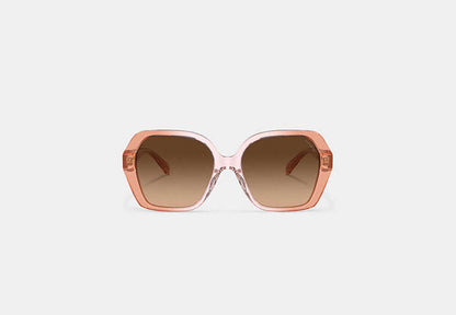 Signature Ombré Geometric Square Sunglasses