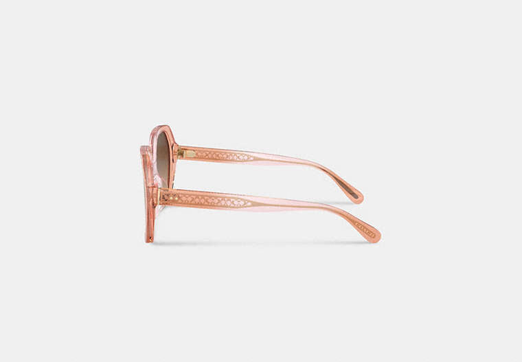 Signature Ombré Geometric Square Sunglasses