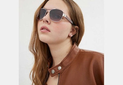 Signature Ombré Narrow Pilot Sunglasses