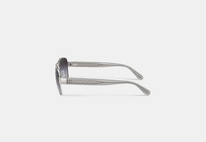 Signature Ombré Narrow Pilot Sunglasses