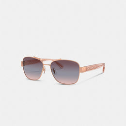 Signature Ombré Narrow Pilot Sunglasses